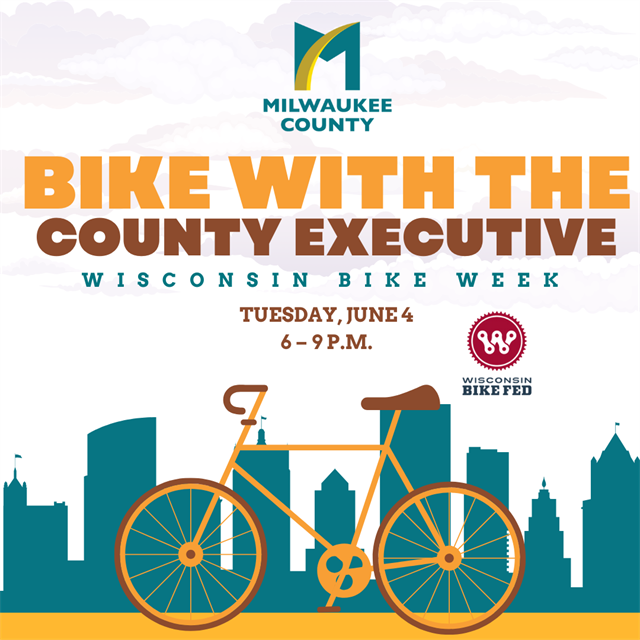 Wisconsin Bike Week: Bike with the County Executive